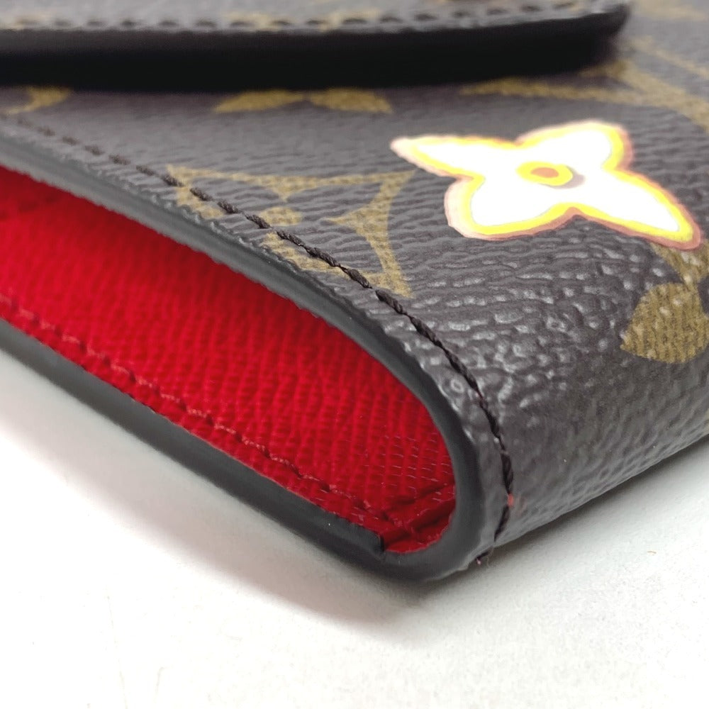 LOUIS VUITTON GI1163 Monogram Notepad Pouch, Stationery Case, Notepad, Notebook Cover, Monogram Canvas, Unisex, Brown