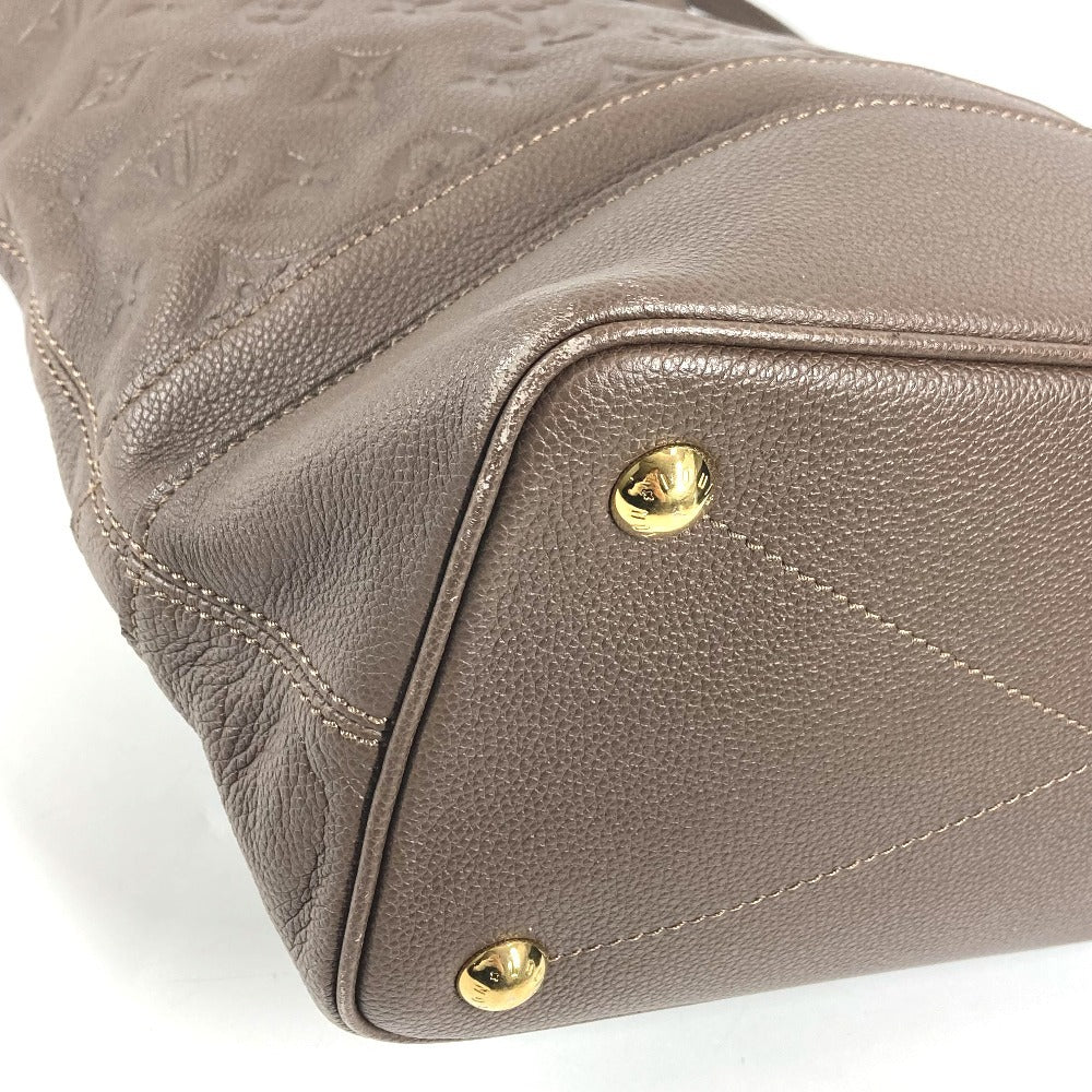 LOUIS VUITTON M40516 Monogram Empreinte Citadines PM Shoulder Bag/Bucket Tote Bag in Monogram Empreinte Leather, Unisex, Ombre Brown