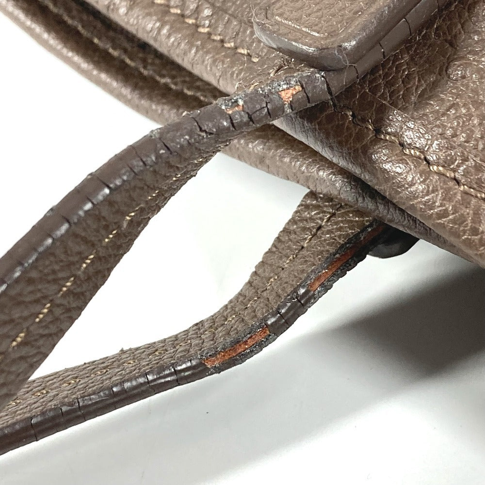 LOUIS VUITTON M40516 Monogram Empreinte Citadines PM Shoulder Bag/Bucket Tote Bag in Monogram Empreinte Leather, Unisex, Ombre Brown