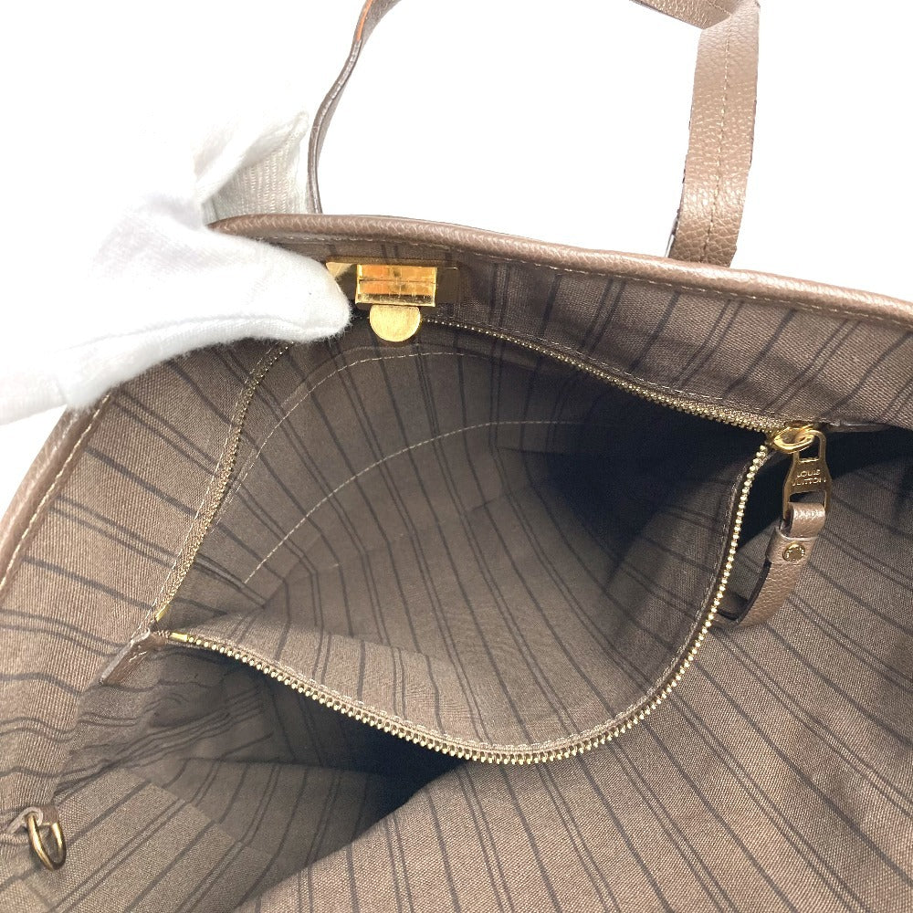 LOUIS VUITTON M40516 Monogram Empreinte Citadines PM Shoulder Bag/Bucket Tote Bag in Monogram Empreinte Leather, Unisex, Ombre Brown