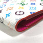 LOUIS VUITTON M14178 Monogram Multicolore by Takashi Murakami, LV x TM Passport Cover, Couverture Passport, Stationery Cover, Bi-fold Passport Case, Monogram Multicolore Canvas, Unisex, White