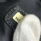 CHANEL CC ロゴ ココマーク 総柄 カバン 斜め掛け ポシェット フラップ ショルダーバッグ レザー レディース ブラック
