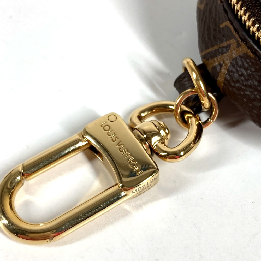 LOUIS VUITTON M02128 モノグラム ファー バッグチャーム アドラブル ベア バッグチャーム クマ リュック バックパック型 ポーチ キーホルダー モノグラムキャンバス ユニセックス ブラウン