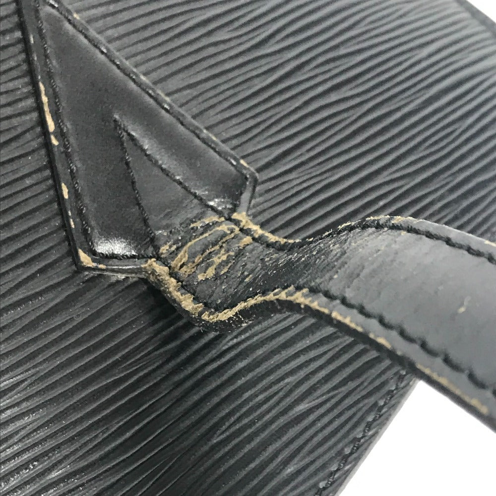 LOUIS VUITTON M52262 エピ サンジャックショッピング カバン 肩掛け ショルダーバッグ トートバッグ エピレザー レディース ノワール ブラック