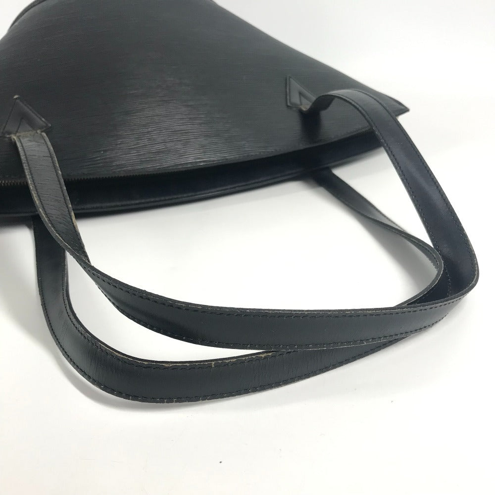 LOUIS VUITTON M52262 エピ サンジャックショッピング カバン 肩掛け ショルダーバッグ トートバッグ エピレザー レディース ノワール ブラック