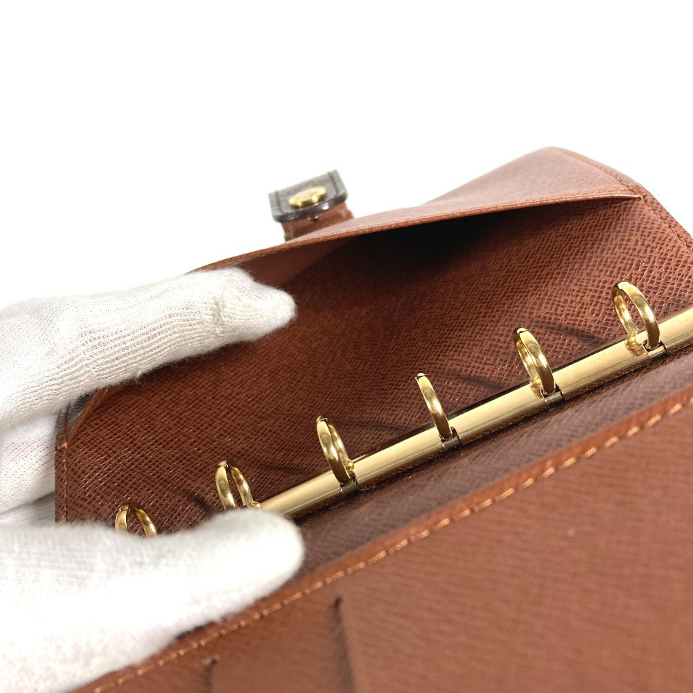 LOUIS VUITTON R20011 モノグラムパンダ 村上隆 アジェンダPM システム手帳 ステーショナリー 手帳カバー モノグラムキャンバス ユニセックス ブラウン