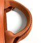HERMES Valparaiso Long PM Tote Bag with Pouch, Leather/Canvas, Unisex, Orange