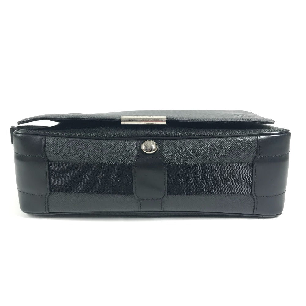 LOUIS VUITTON M30142 タイガ ヴィクトール カバン 斜め掛け メッセンジャーバッグ フラップ ショルダーバッグ タイガレザー ユニセックス ブラック