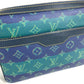 LOUIS VUITTON M26026 2025LV Fall Monogram Heritage Trio Messenger Bag (Large and Small Pouches Only) Pouch, Clutch Bag, Coin Case, Wallet, Second Bag, Unisex, Blue Stripe, Green