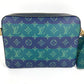 LOUIS VUITTON M26026 2025LV Fall Monogram Heritage Trio Messenger Bag (Large and Small Pouches Only) Pouch, Clutch Bag, Coin Case, Wallet, Second Bag, Unisex, Blue Stripe, Green