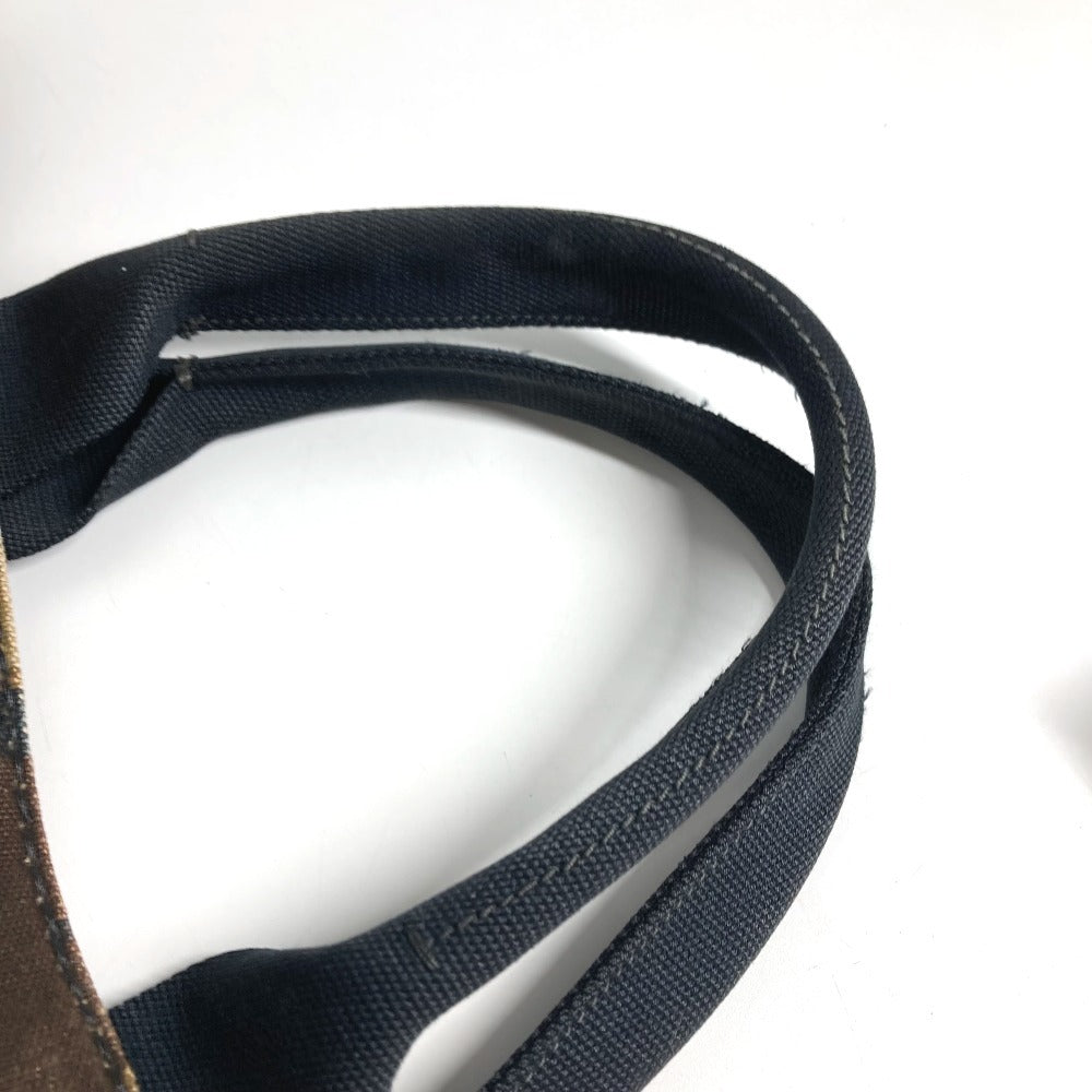 PRADA Camouflage Canapa L Canapa L Tote Bag/Handbag, Canvas, Unisex, Green