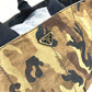 PRADA Camouflage Canapa L Canapa L Tote Bag/Handbag, Canvas, Unisex, Green