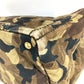 PRADA Camouflage Canapa L Canapa L Tote Bag/Handbag, Canvas, Unisex, Green