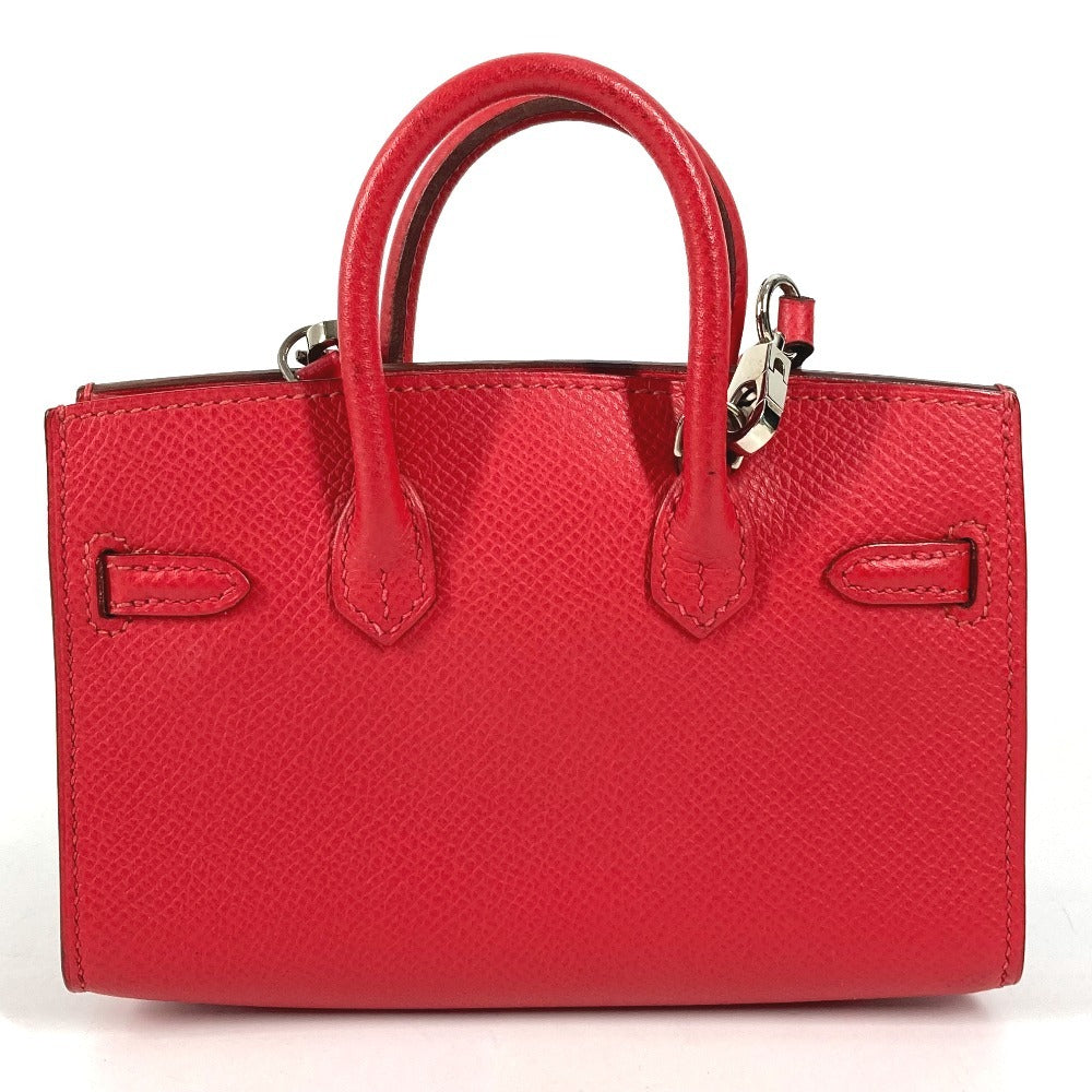 HERMES タイニーバーキン タイニー バーキン カバン 2WAYバッグ ショルダーバッグ 肩掛け ハンドバッグ レザー レディース レッド