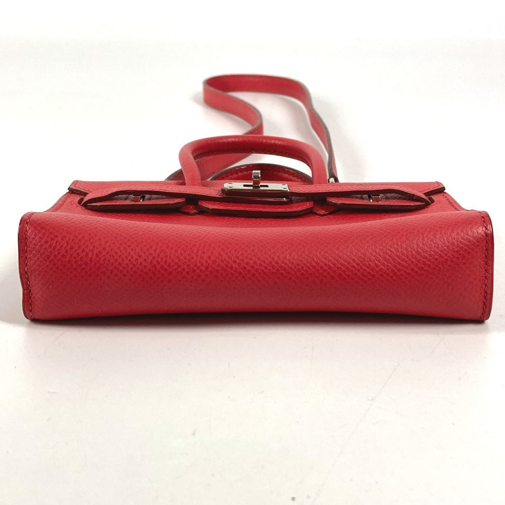 HERMES タイニーバーキン タイニー バーキン カバン 2WAYバッグ ショルダーバッグ 肩掛け ハンドバッグ レザー レディース レッド