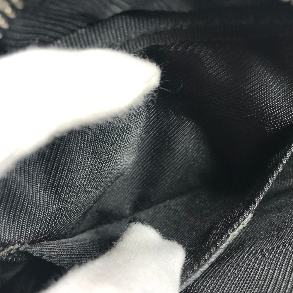 GUCCI 200047 GG ロゴ カバン 斜め掛け ポシェット ショルダーバッグ キャンバス ユニセックス ブラック系