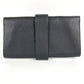 HERMES Pochette Medor Logo Pouch, Second Bag, Clutch Bag, Leather, Unisex, Black
