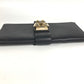 HERMES Pochette Medor Logo Pouch, Second Bag, Clutch Bag, Leather, Unisex, Black