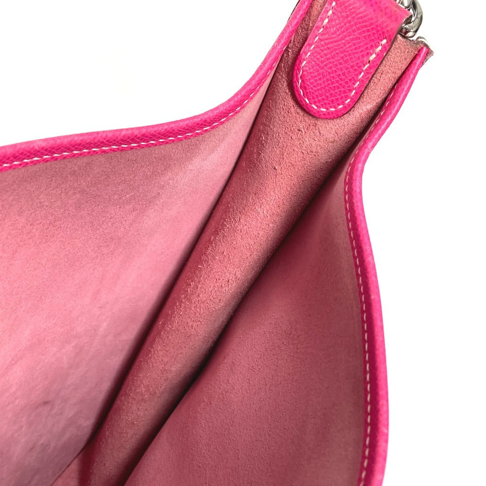 HERMES エブリン 3 GM エブリンGM カバン 斜め掛け ポシェット ショルダーバッグ エプソン レディース ローズ ティリアン ピンク