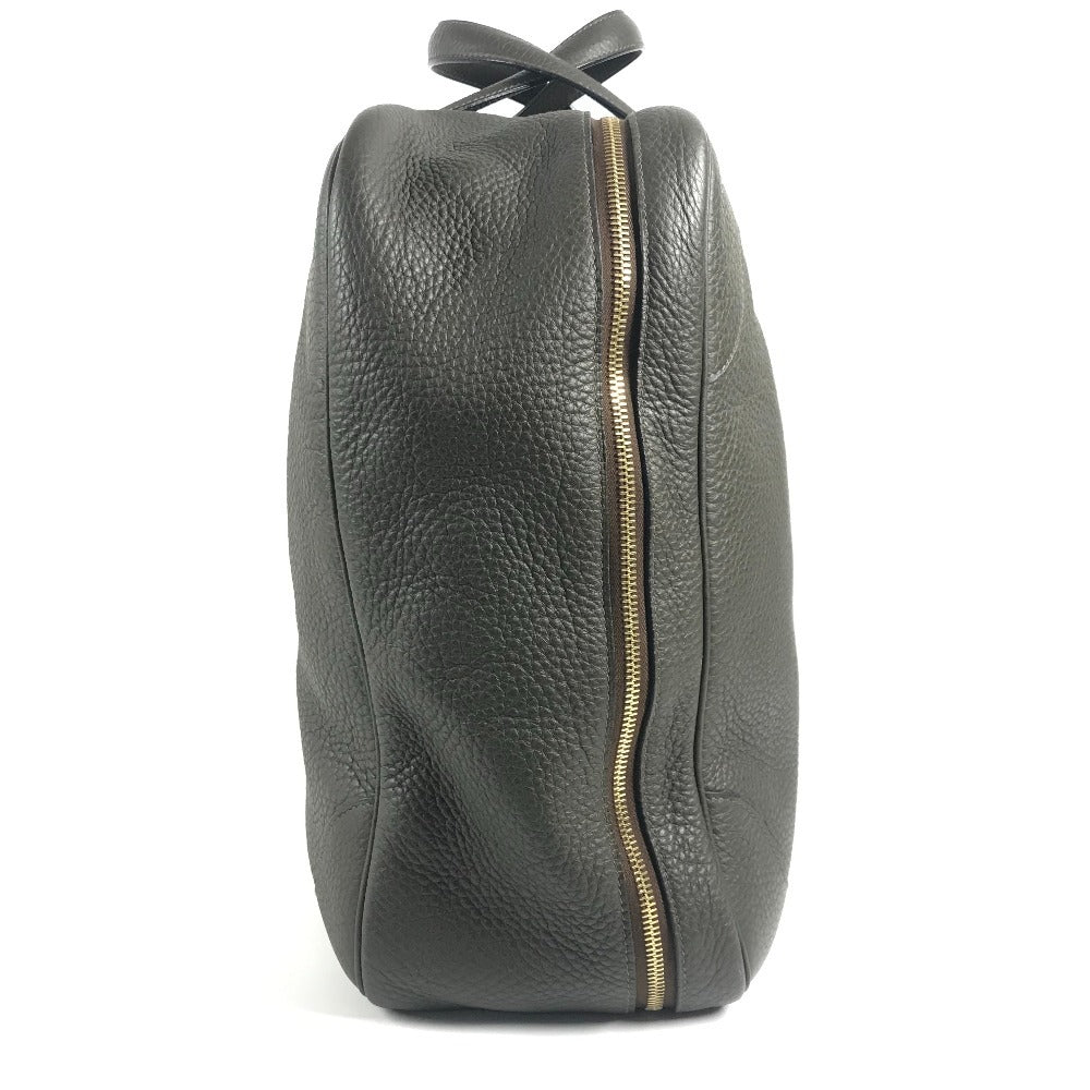 HERMES ヴィクトリア50 ヴィクトリア 50 カバン ハンドバッグ トートバッグ 旅行バッグ トラベルバッグ ボストンバッグ トリヨンクレマンス ユニセックス カーキ