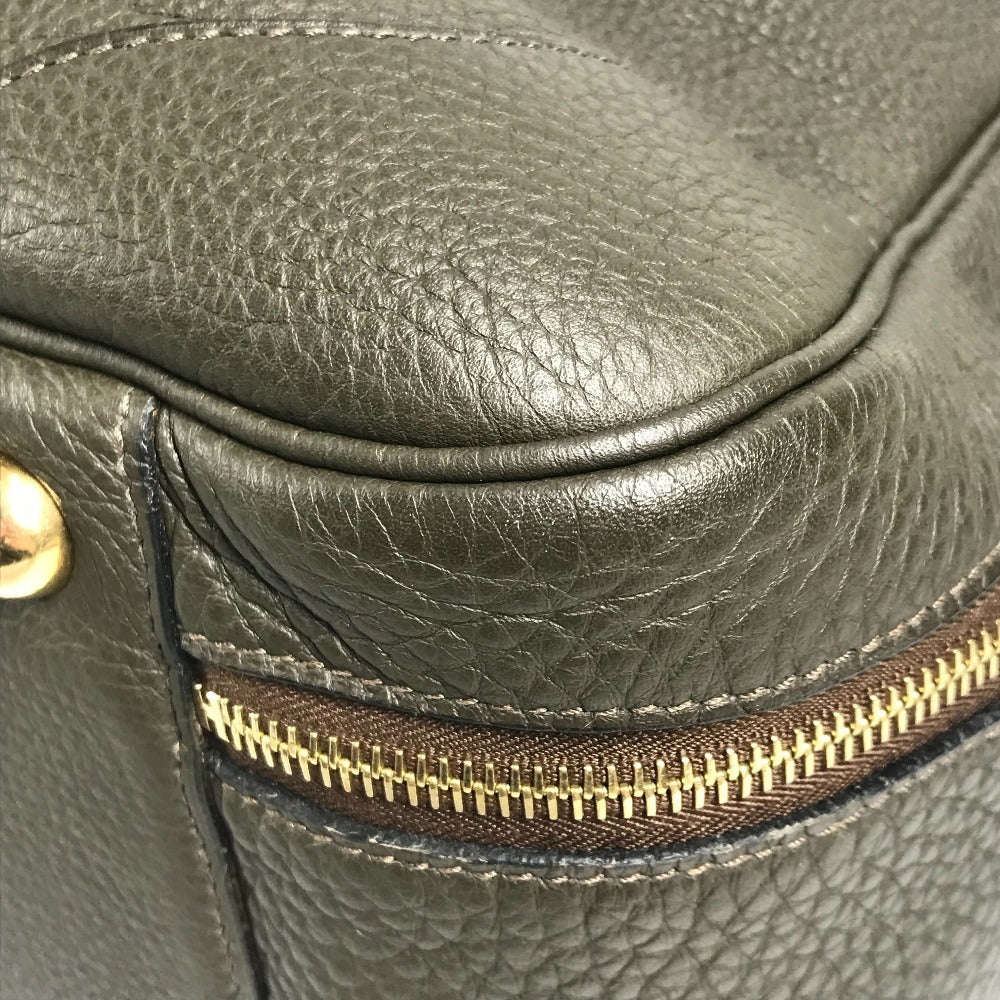 HERMES ヴィクトリア50 ヴィクトリア 50 カバン ハンドバッグ トートバッグ 旅行バッグ トラベルバッグ ボストンバッグ トリヨンクレマンス ユニセックス カーキ