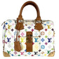LOUIS VUITTON M92643 モノグラムマルチカラー スピーディ30 スピーディ 30 カバン ミニボストンバッグ ハンドバッグ モノグラムマルチカラーキャンバス レディース ブロン ホワイト