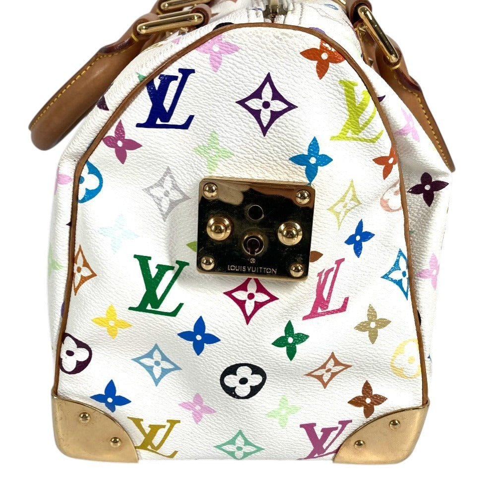 LOUIS VUITTON M92643 モノグラムマルチカラー スピーディ30 スピーディ 30 カバン ミニボストンバッグ ハンドバッグ モノグラムマルチカラーキャンバス レディース ブロン ホワイト
