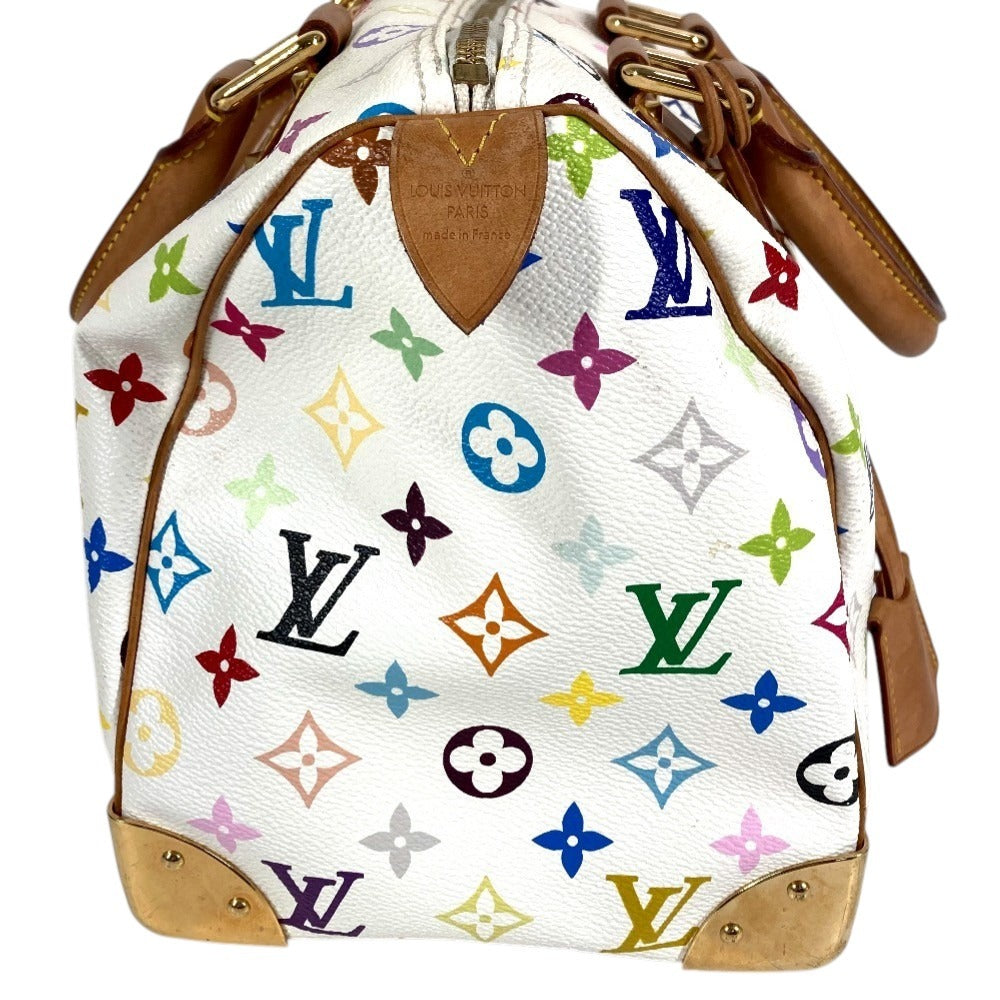 LOUIS VUITTON M92643 モノグラムマルチカラー スピーディ30 スピーディ 30 カバン ミニボストンバッグ ハンドバッグ モノグラムマルチカラーキャンバス レディース ブロン ホワイト
