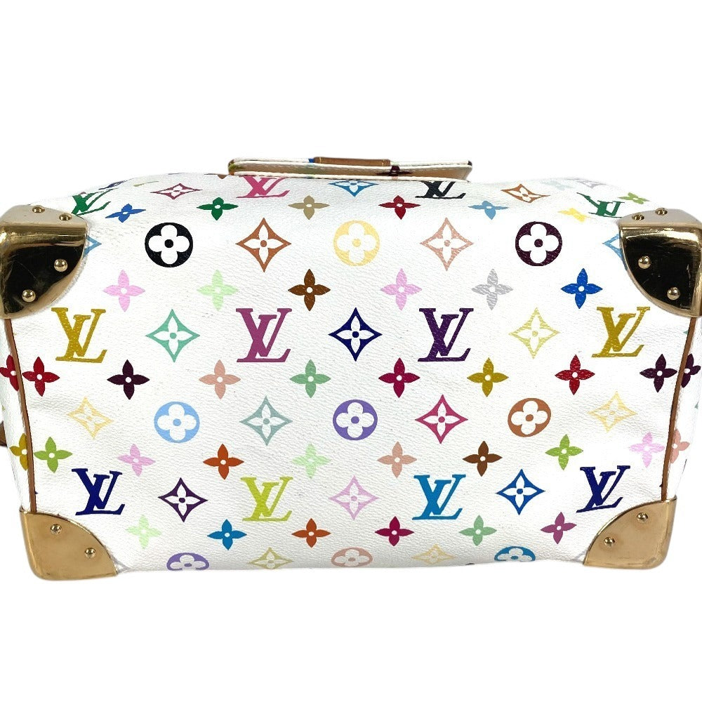 LOUIS VUITTON M92643 モノグラムマルチカラー スピーディ30 スピーディ 30 カバン ミニボストンバッグ ハンドバッグ モノグラムマルチカラーキャンバス レディース ブロン ホワイト