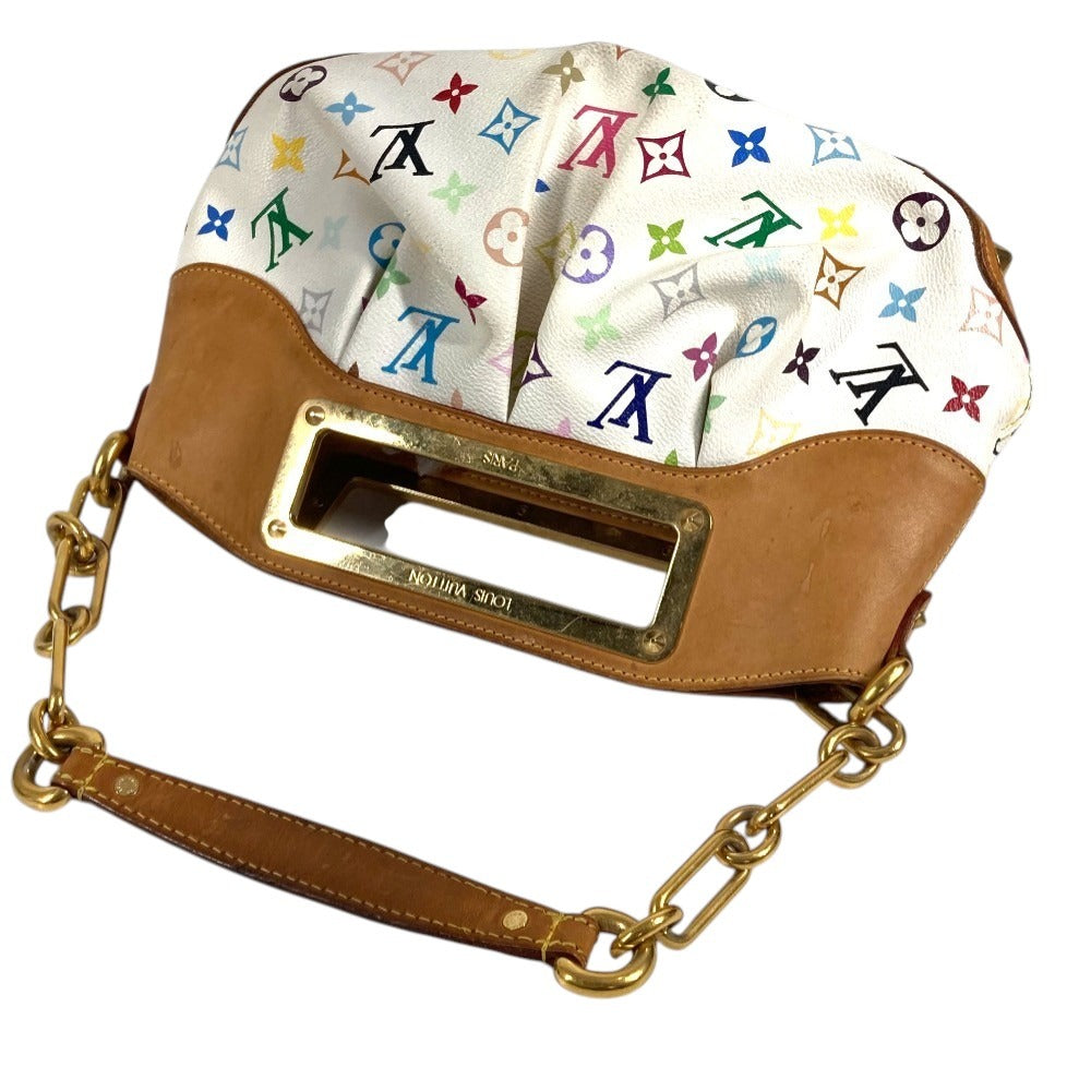 LOUIS VUITTON M40257 モノグラムマルチカラー ジュディPM ジュディ PM カバン 2WAYバッグ ショルダーバッグ チェーンバッグ ハンドバッグ モノグラムマルチカラーキャンバス レディース ブロン ホワイト