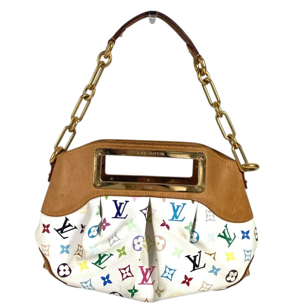 LOUIS VUITTON M40257 モノグラムマルチカラー ジュディPM ジュディ PM カバン 2WAYバッグ ショルダーバッグ チェーンバッグ ハンドバッグ モノグラムマルチカラーキャンバス レディース ブロン ホワイト