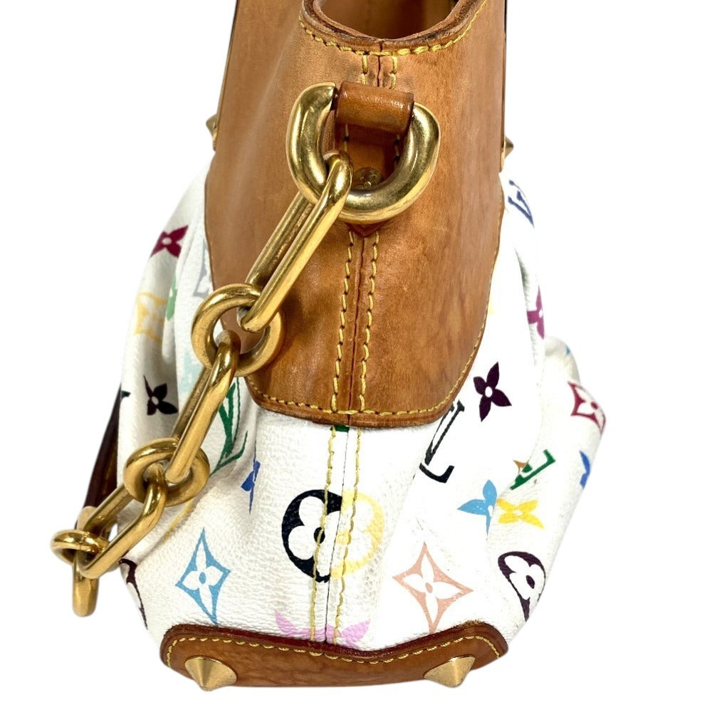 LOUIS VUITTON M40257 モノグラムマルチカラー ジュディPM ジュディ PM カバン 2WAYバッグ ショルダーバッグ チェーンバッグ ハンドバッグ モノグラムマルチカラーキャンバス レディース ブロン ホワイト