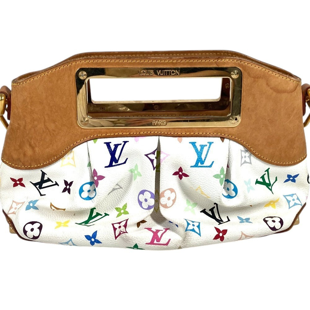 LOUIS VUITTON M40257 モノグラムマルチカラー ジュディPM ジュディ PM カバン 2WAYバッグ ショルダーバッグ チェーンバッグ ハンドバッグ モノグラムマルチカラーキャンバス レディース ブロン ホワイト