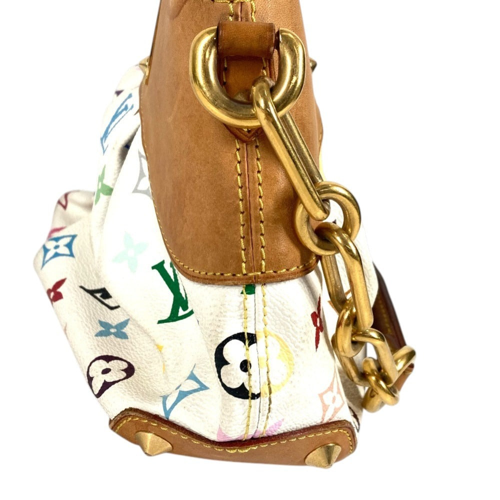 LOUIS VUITTON M40257 モノグラムマルチカラー ジュディPM ジュディ PM カバン 2WAYバッグ ショルダーバッグ チェーンバッグ ハンドバッグ モノグラムマルチカラーキャンバス レディース ブロン ホワイト