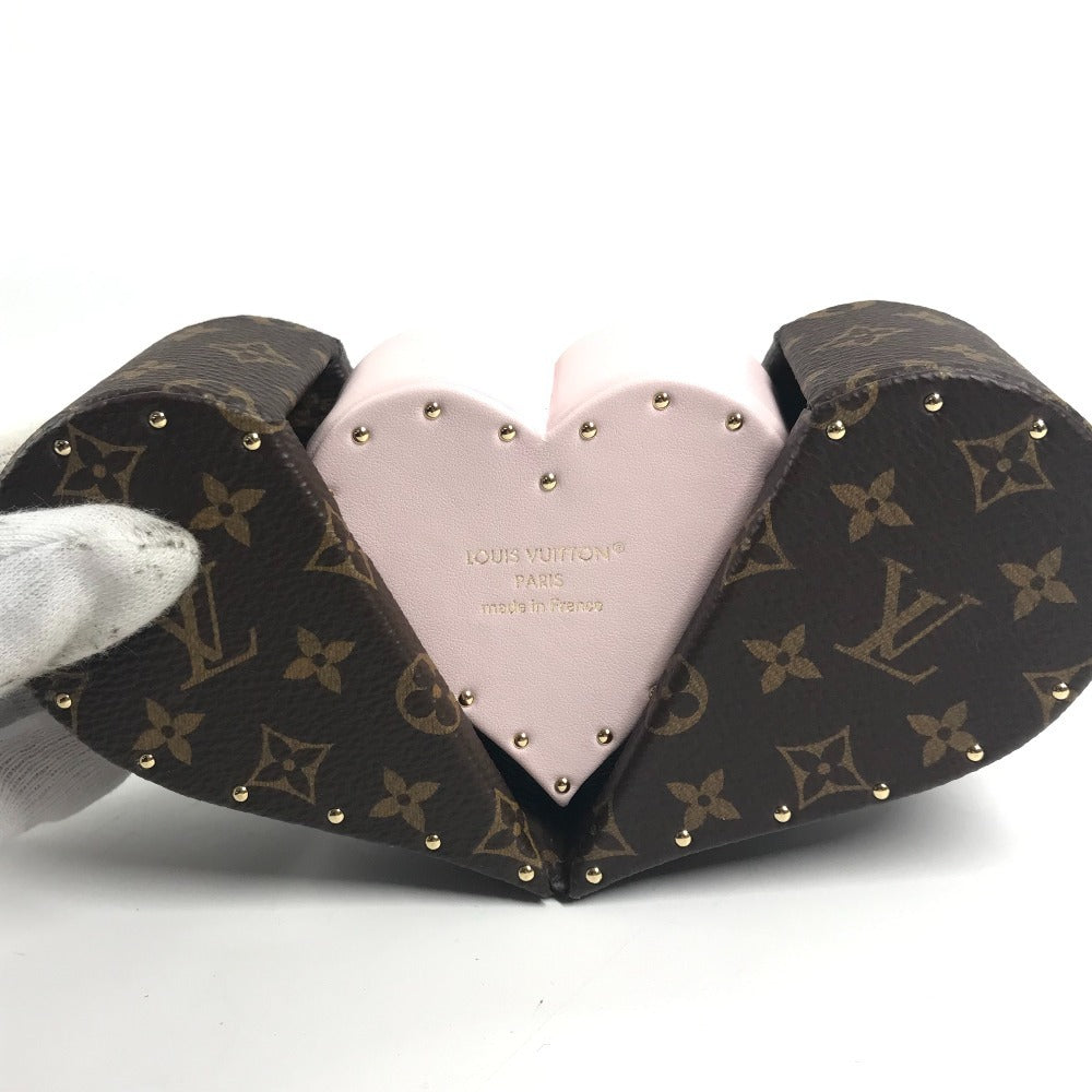 LOUIS VUITTON M27835 モノグラム エクランクール トレイ トレー インテリア ハート 小物入れ モノグラムキャンバス ユニセックス ブラウン