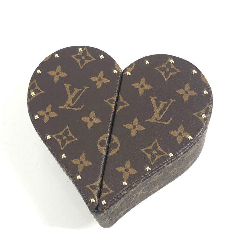 LOUIS VUITTON M27835 モノグラム エクランクール トレイ トレー インテリア ハート 小物入れ モノグラムキャンバス ユニセックス ブラウン