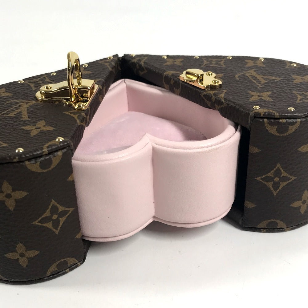 LOUIS VUITTON M27835 モノグラム エクランクール トレイ トレー インテリア ハート 小物入れ モノグラムキャンバス ユニセックス ブラウン