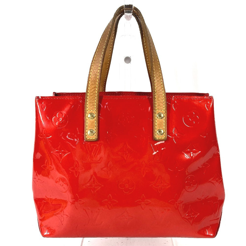 LOUIS VUITTON M91088 モノグラムヴェルニ リードPM リード PM カバン トートバッグ ハンドバッグ モノグラムヴェルニキャンバス ユニセックス ルージュ レッド