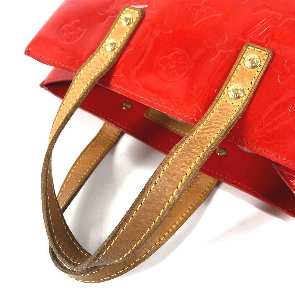 LOUIS VUITTON M91088 モノグラムヴェルニ リードPM リード PM カバン トートバッグ ハンドバッグ モノグラムヴェルニキャンバス ユニセックス ルージュ レッド
