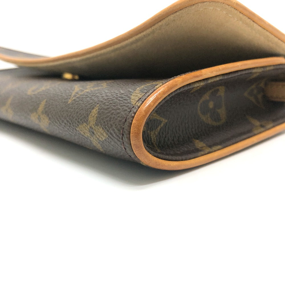 LOUIS VUITTON M51852 モノグラム ポシェットツインGM ポシェットツイン GM カバン 2WAY クラッチバッグ ポシェット ミニバッグ ショルダーバッグ モノグラムキャンバス ユニセックス ブラウン