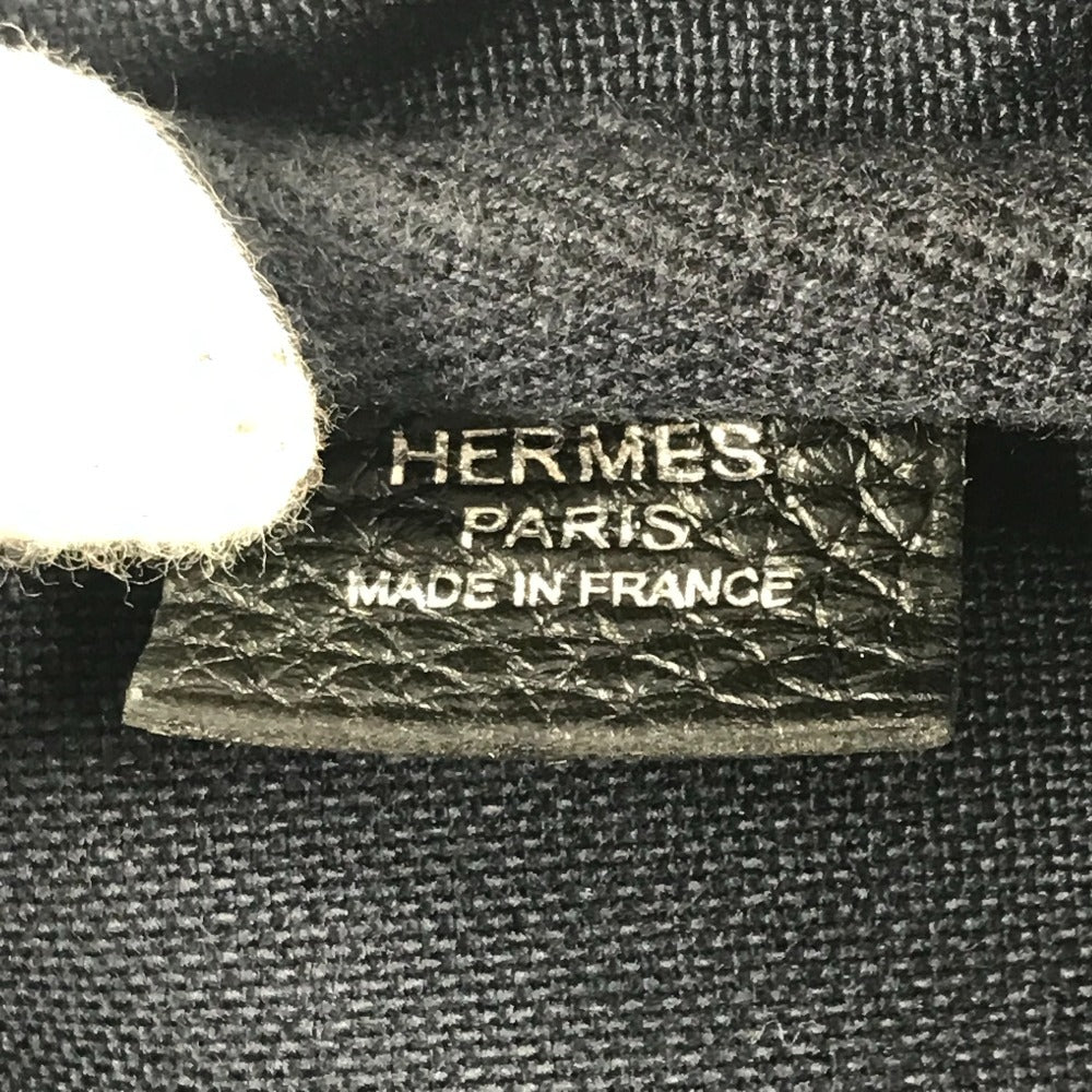 HERMES Victoria 40 Bag Handbag Tote Bag Business Bag Taurillon Clemence Unisex Black
