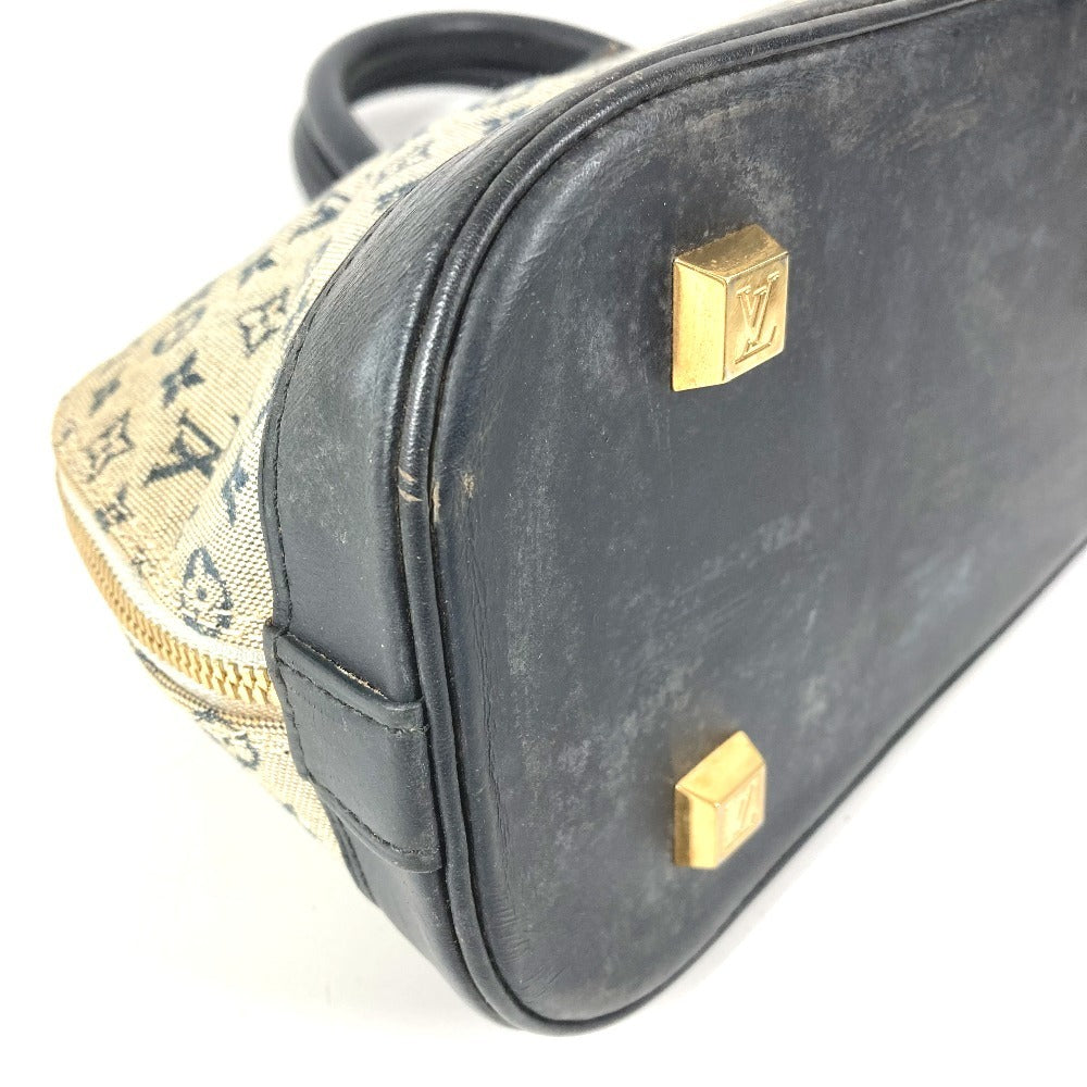 LOUIS VUITTON M92205 モノグラムミニ アルマロン カバン ミニボストンバッグ ハンドバッグ モノグラムミニキャンバス レディース ネイビー