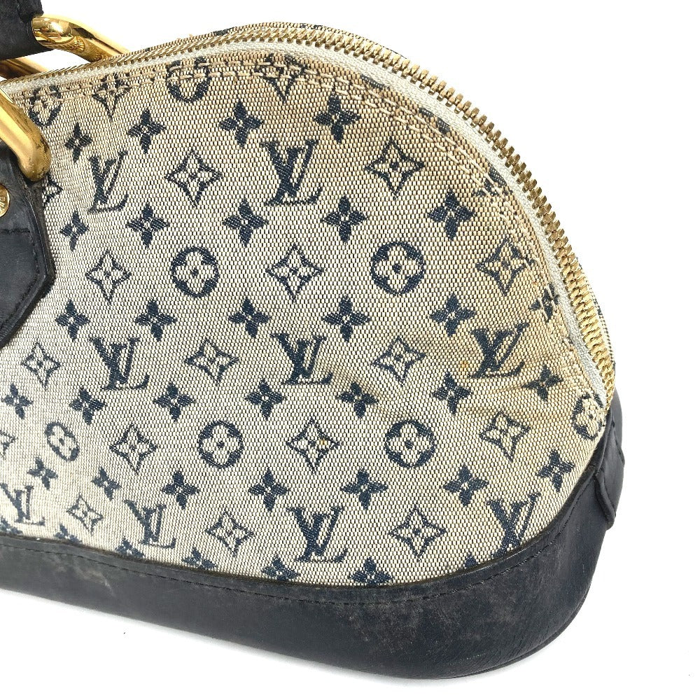 LOUIS VUITTON M92205 モノグラムミニ アルマロン カバン ミニボストンバッグ ハンドバッグ モノグラムミニキャンバス レディース ネイビー