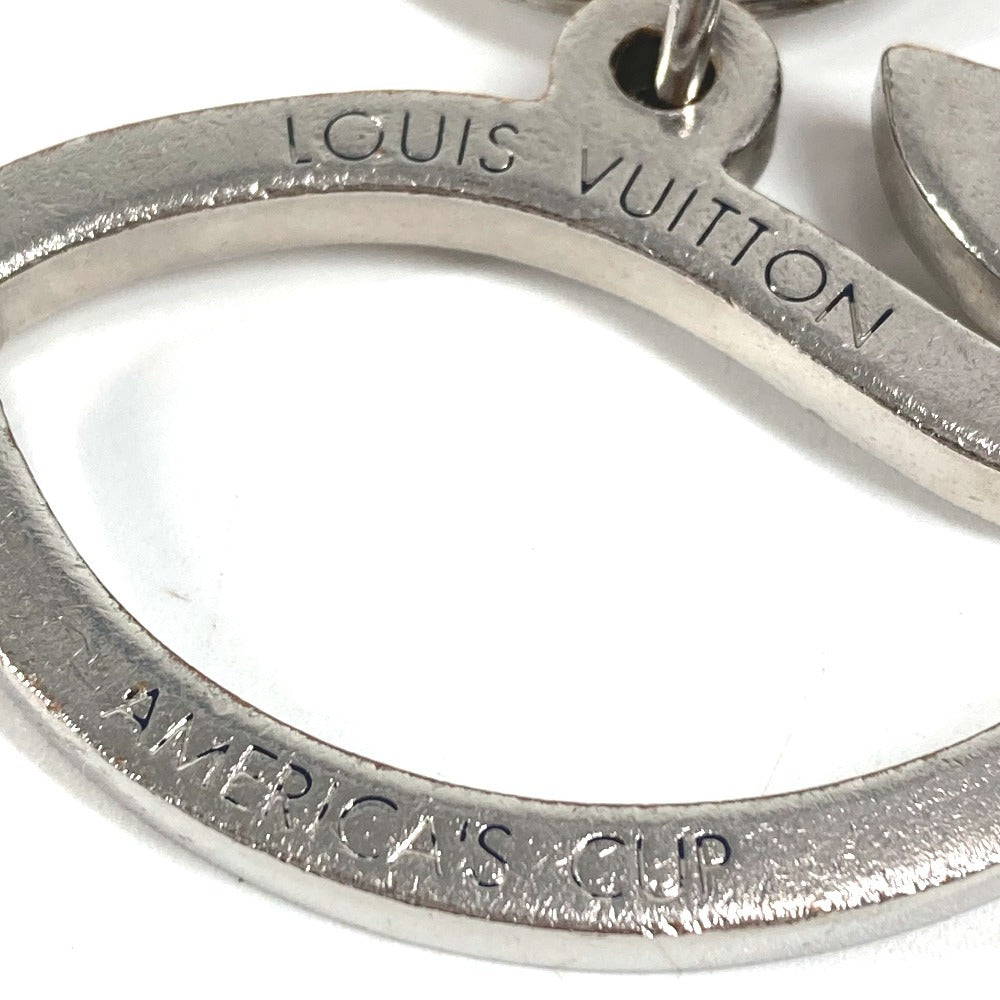 LOUIS VUITTON M61936 アメリカズカップ AMERICAS CUP ポルトクレ バレンヌ バッグチャーム クジラ キーホルダー メタル ユニセックス シルバー