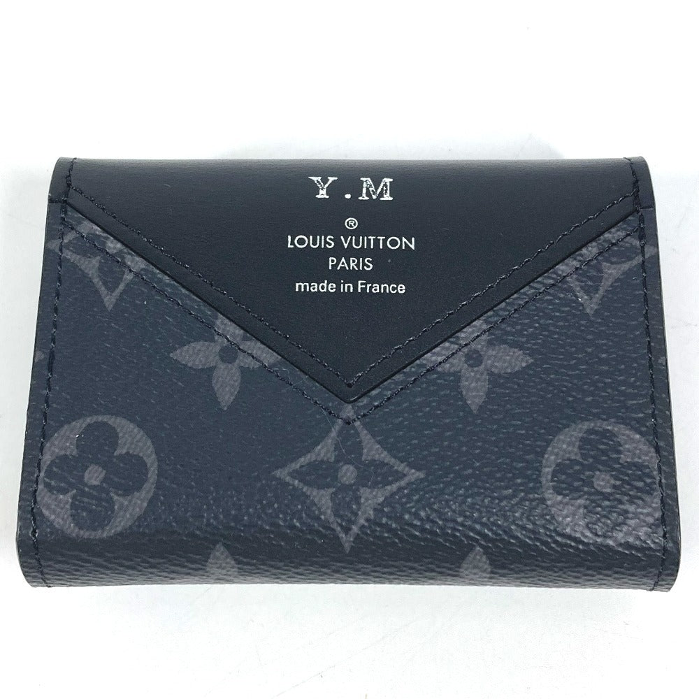 LOUIS VUITTON GI0198 モノグラムエクリプス エテュイカルトアルセーヌ トランプ＆ポーチ カード54枚 カードケース 名刺入れ カードケース モノグラムエクリプスキャンバス ユニセックス ブラック