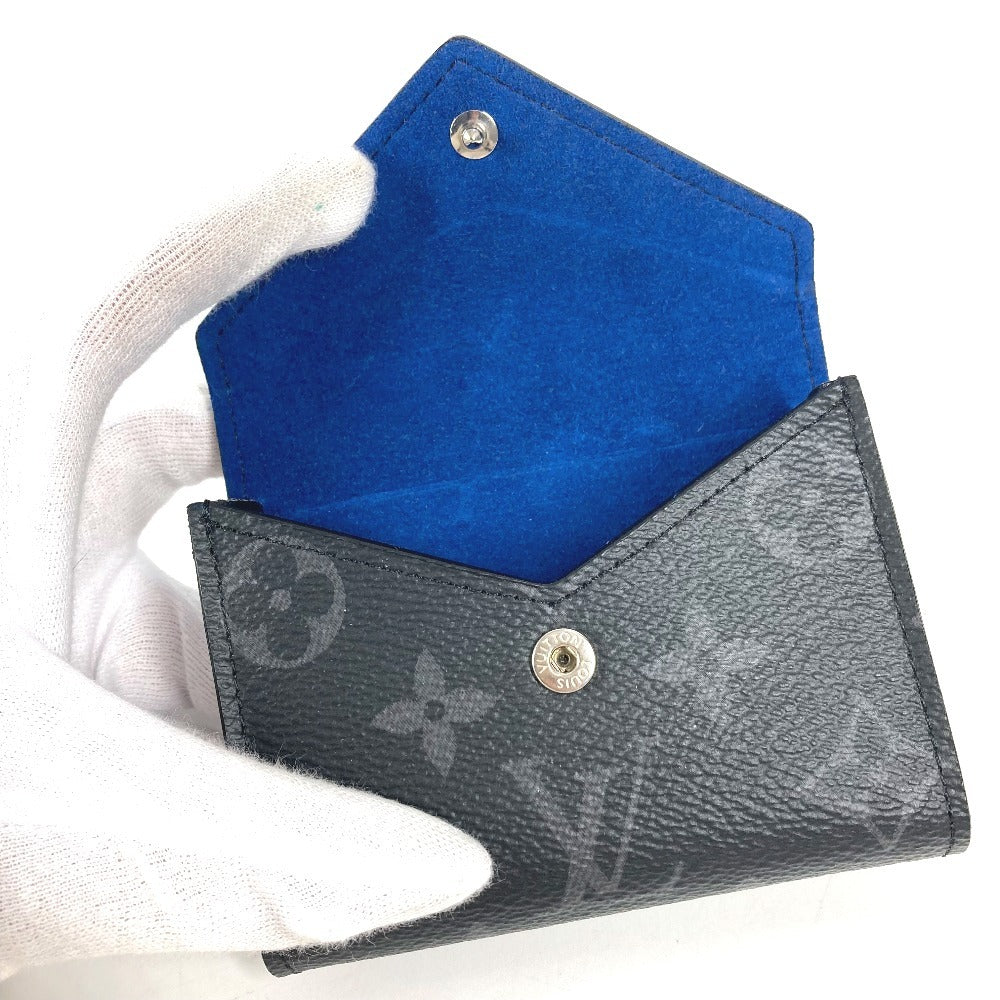 LOUIS VUITTON GI0198 モノグラムエクリプス エテュイカルトアルセーヌ トランプ＆ポーチ カード54枚 カードケース 名刺入れ カードケース モノグラムエクリプスキャンバス ユニセックス ブラック