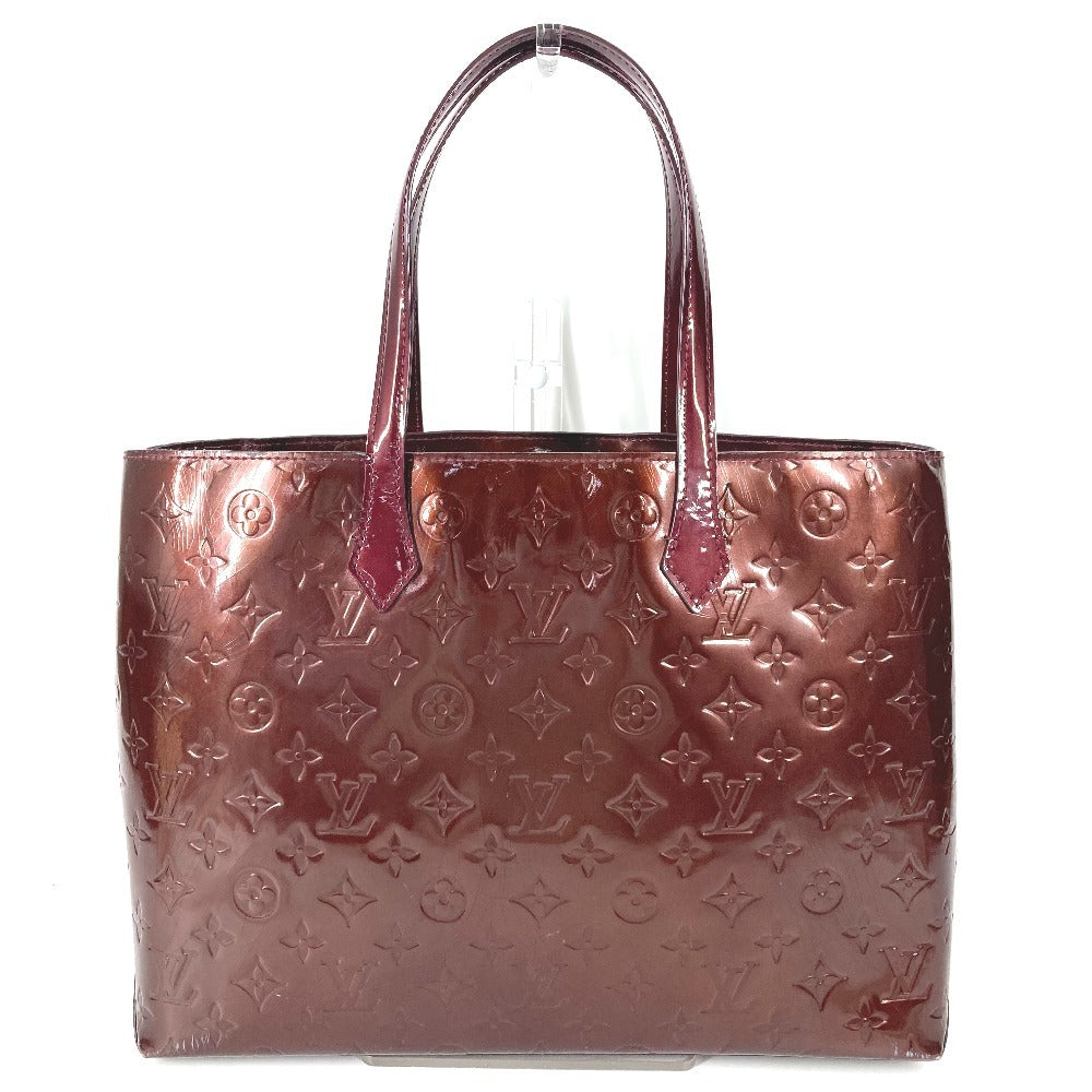 LOUIS VUITTON M91646 モノグラムヴェルニ ウィルシャーMM ウィルシャー MM カバン 肩掛け ショルダーバッグ トートバッグ ハンドバッグ モノグラムヴェルニキャンバス レディース ルージュフォーヴィスト パープル