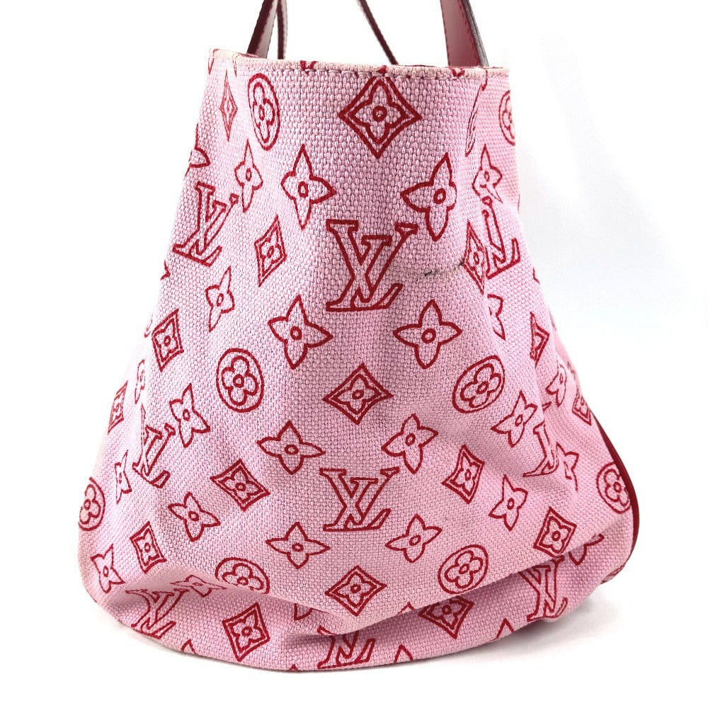 LOUIS VUITTON M95988 Beach Line Cabas Ipanema GM Cabas Ipanema GM Shoulder Bag with Pouch Tote Bag Leather/Canvas Women's Pink