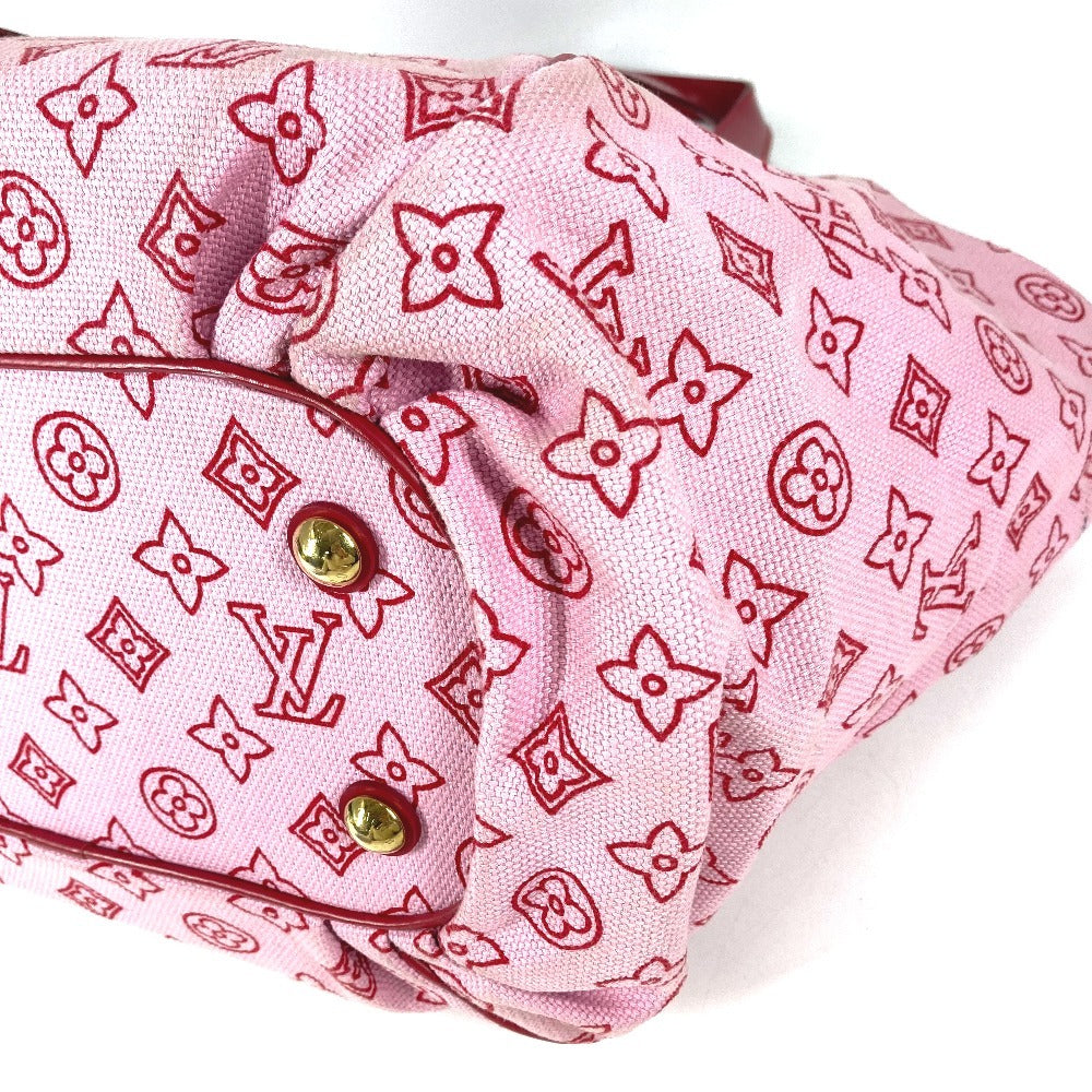 LOUIS VUITTON M95988 Beach Line Cabas Ipanema GM Cabas Ipanema GM Shoulder Bag with Pouch Tote Bag Leather/Canvas Women's Pink