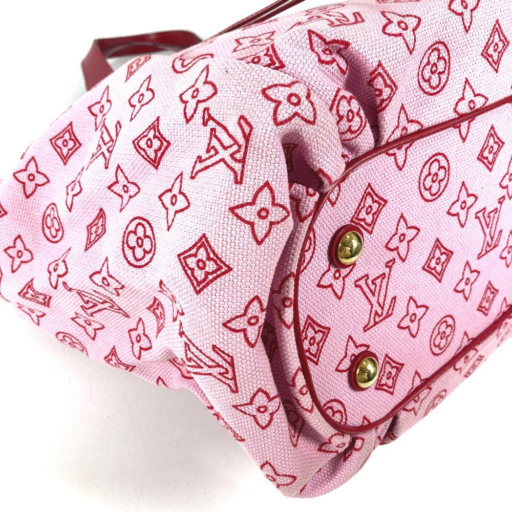 LOUIS VUITTON M95988 Beach Line Cabas Ipanema GM Cabas Ipanema GM Shoulder Bag with Pouch Tote Bag Leather/Canvas Women's Pink